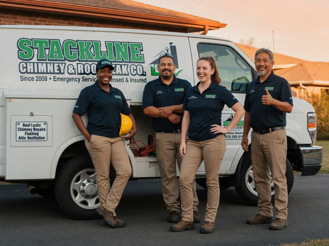 Chimney flashing repair company in Round O, SC